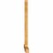Ekena Millwork Eugene Rough Sawn Timber Gable Bracket, Western Red Cedar, 108"W x 63"H x 4"D x 4"F, 14/12 Pitch GBW108X63X0404EUG00RWR - alternate 5